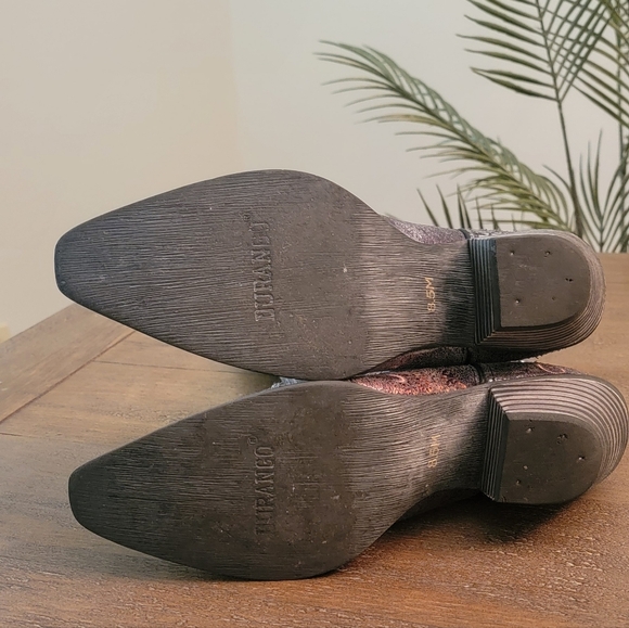 Durango "Crush" Rinestone Floral Embroidered Western Cowboy Boots Size 8.5 - Picture 6 of 6